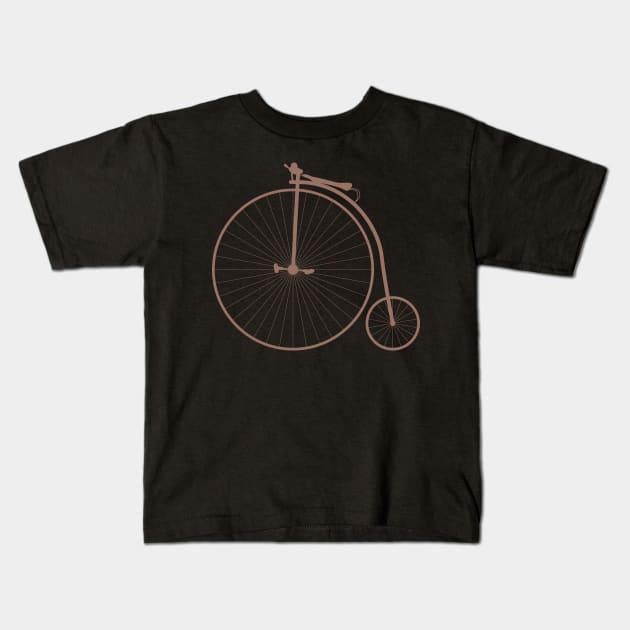 Vintage bicycle Kids T-Shirt by PallKris